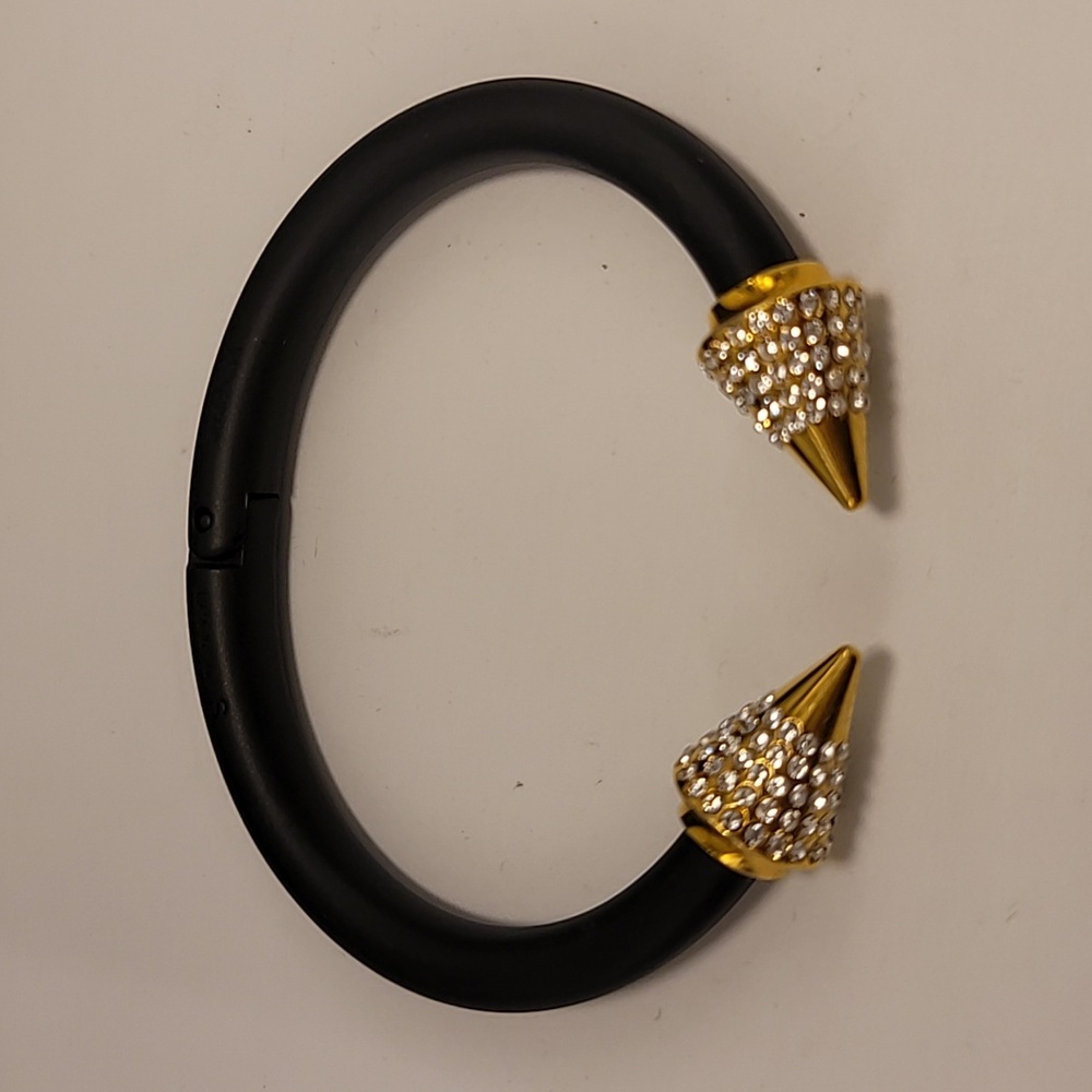 Vita Fede Mini Titan Bracelet with Clear Crystals Unisex New